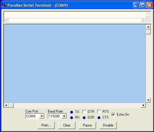 windows terminal serial